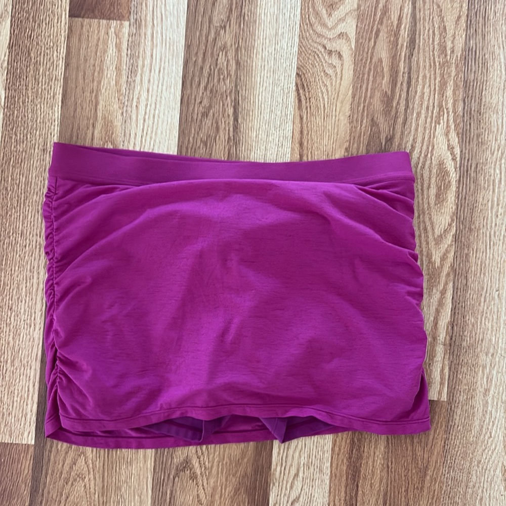 FREE PEOPLE | Servin It Skort | Raspberry Sherbet - Picture 2 of 6